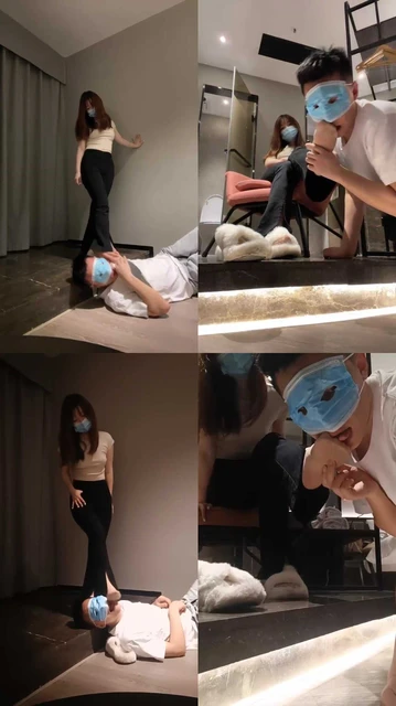 【梵高】素人肉丝脚崇拜【双视角版】