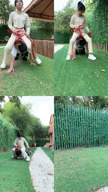 【红焱】小白鞋白袜白富美-庄园彻底犬化实录