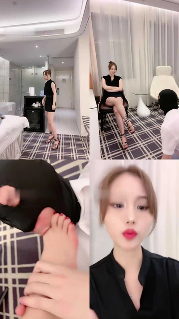 【盖洛】教训抖M服务员-舔脚转胯骑马【完整版】