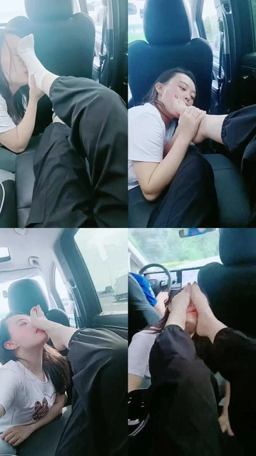 【梦幻大大】母畜-爬山后原味鞋袜气味辱/袜子塞嘴