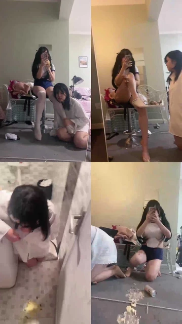 【绿子】开发萝莉闺蜜-舔白丝/高跟踩/转胯口水洗脸【完整版】