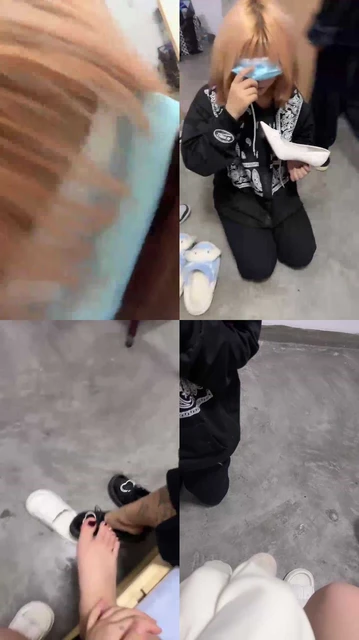 【天津情侣】脚底下卑微女奴【双视角版】