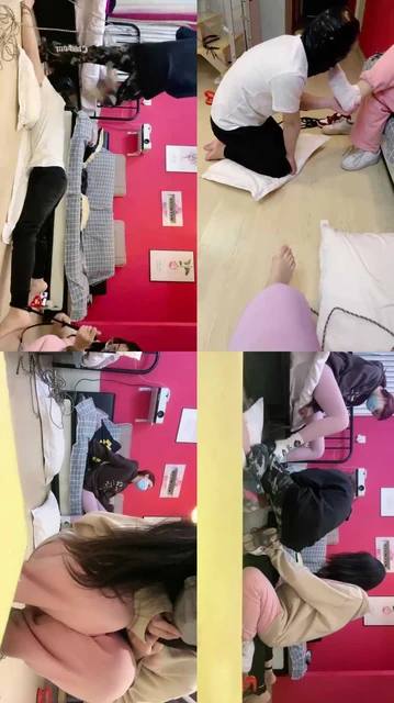 【小软】3S-捆绑手脚强制踩踏虐打【三视角版】