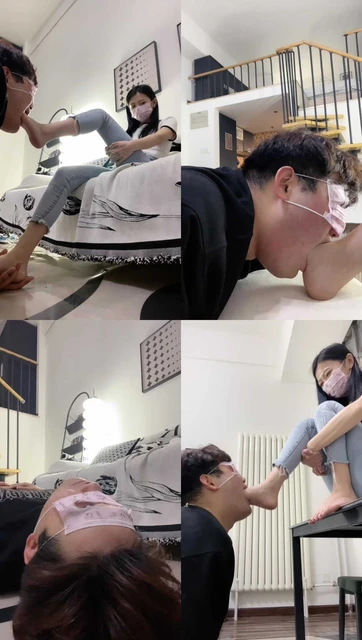 【樱木花椒】挑战裸足超强深喉