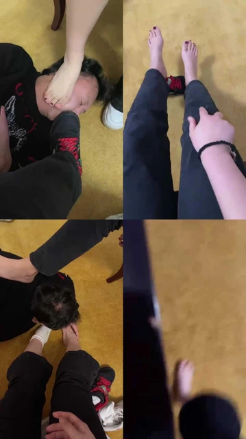 【茶茶S】双S-运动鞋白棉袜羞辱狗奴【四视角版】