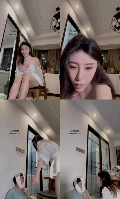 【反差楠熙】超美车模S-内裤套头虐发骚奴