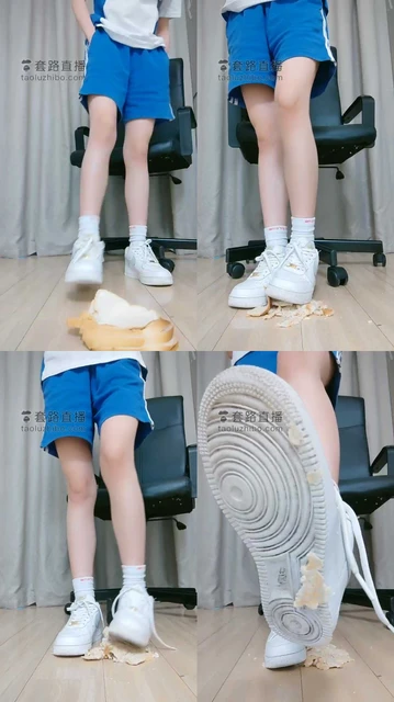 【暴力美学】学生服空姐一号踩面包