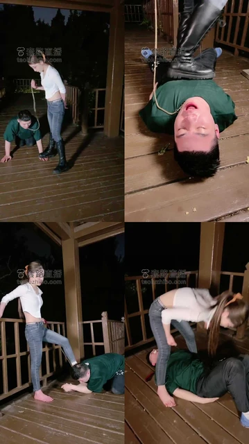 【领主老大】户外超级暴力殴打虐待跟踪狂