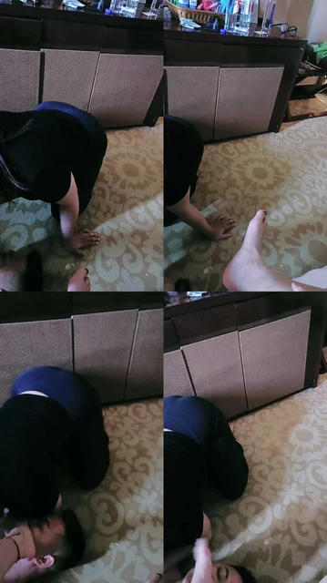 【诗恩大大】裸足玩虐情侣狗