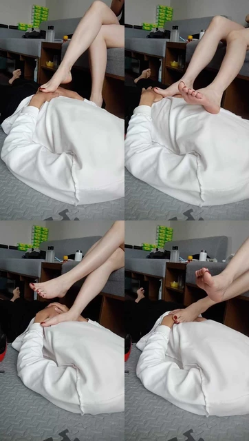 【苏州KK老师】高跟裸足无意识踩脚垫