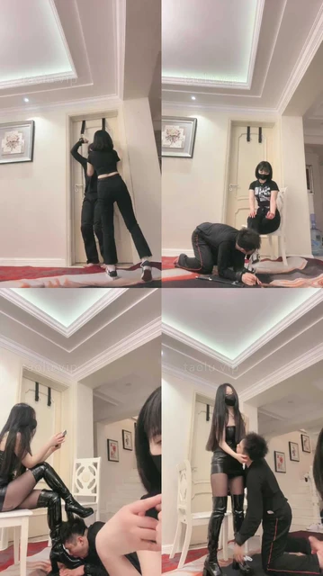 【鱼糯糯】双S-长靴运动鞋踢踹/耳光/吊绑/闻臭袜/骑马