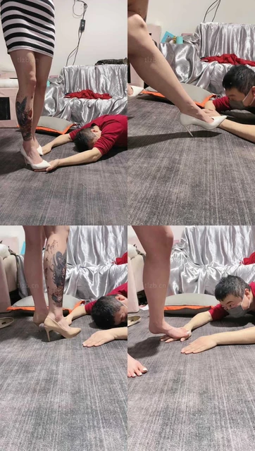 【冰诺】高跟重度碾压踩狗爪