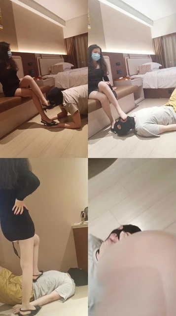 【御妍】肉丝高跟踩踏重度虐乳