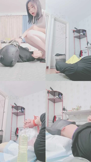 【果儿】洛丽塔S-丝袜恋足舔/堵嘴包头窒息/捆绑