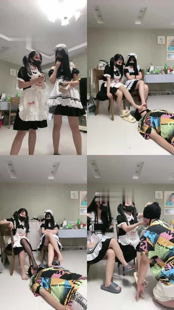 【礼礼大人&悠蔻大魔王】老板教训双女仆反被调成狗（双视角）