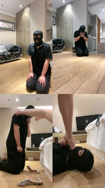 【狸狸】高跟鞋踩踏 鞋跟插嘴 舔袜子