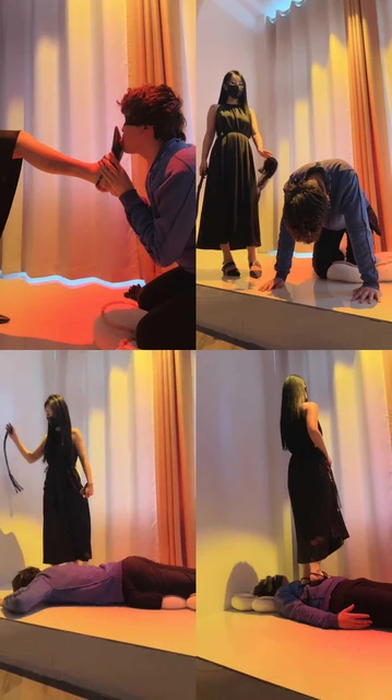 【曼伊】丝袜塞嘴/转胯/重度鞭打