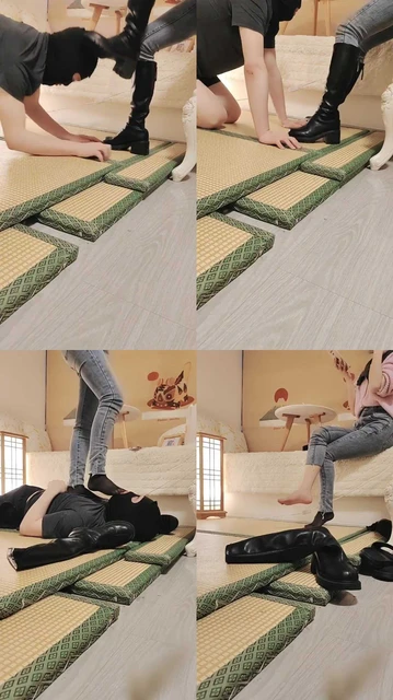 【阿喵】长靴黑丝踩贱狗/求圣水