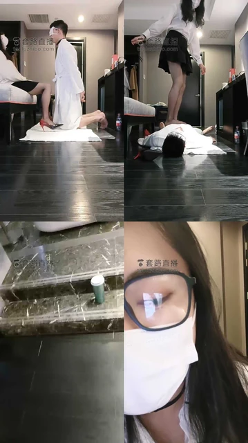 【米小唐】御姐高跟诱惑调奶狗/耳光