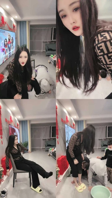 【尤金女皇】三奴-磕头求虐/骑狗背/舔脏鞋底/品尝原味jio