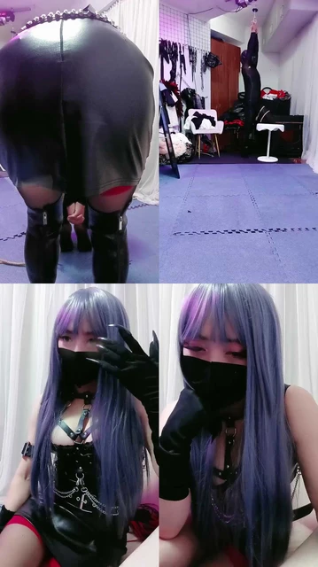 【冰炫】长发魔女吊绑贱奴虐杀