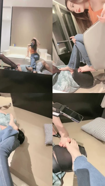 【亚兮】双模特S的脚下奴【双视角完整版】