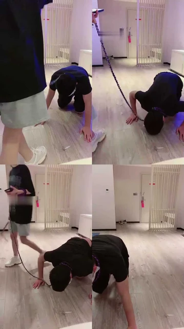 【玖玖呀】学生S小白鞋棉袜踩/羞辱狗