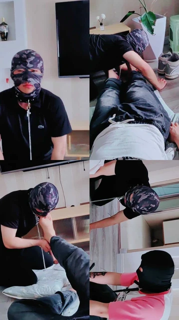 【丝丝清欢】双奴-奴下奴-舔鞋恋足舔