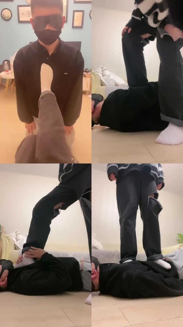 【酒酿丸子】白袜小姐姐全体重踩踏