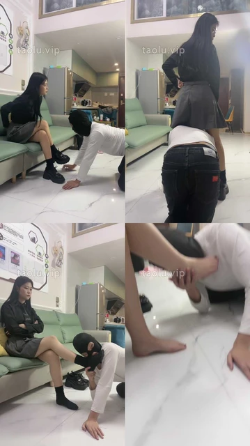 【阿昆】颜值女神首调【上】耳光/转胯/提档/骑马/舔鞋