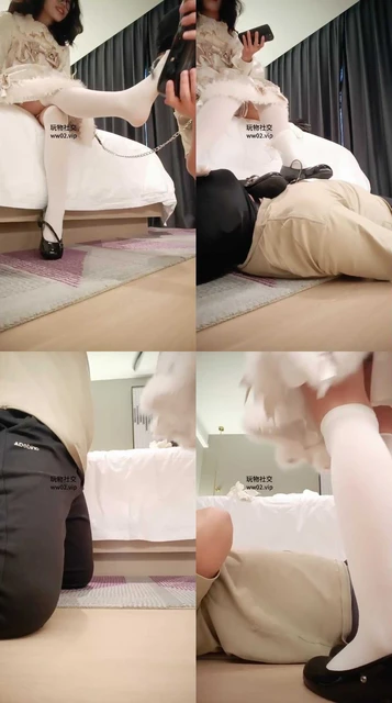 【玲子】洛丽塔S-皮鞋白丝玩虐废物