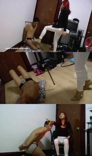 【冰时代】黑冰高跟踹虐嘴炮狗逼3 高潮部分