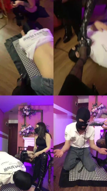 【赫拉姐姐】双S-长靴碾压踩/坐垫狗/胯下辱【双视角完整版】