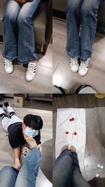 【梵高】搭讪路人做S-跪舔贝壳头原味肉丝