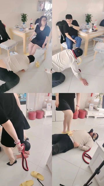 【安安女王】绿帽前任伺候我和老公