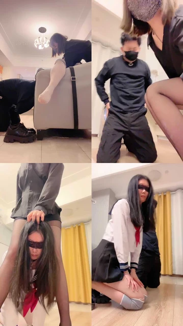 【米开朗】情侣奴-奴下奴/提档/圣水开发/耳光羞辱