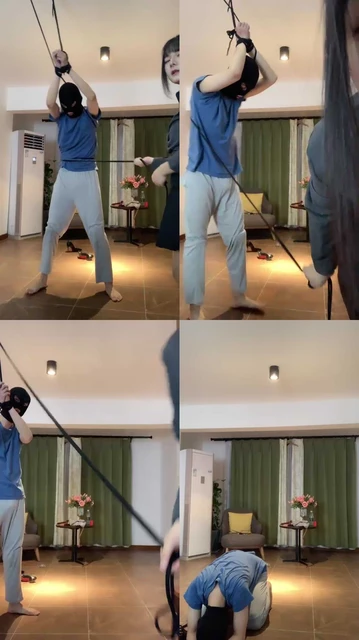 【宝爷】吊绑小白鞋重度踢踹