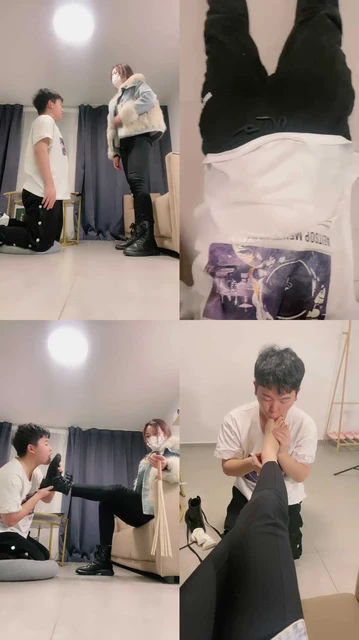 【晨颜】闻脏臭棉袜+坐脸【完整版】