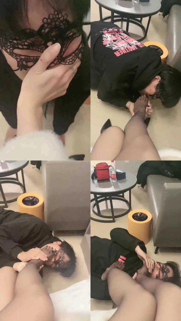 【雅雅】黑丝高跟恋足舔【完整版】