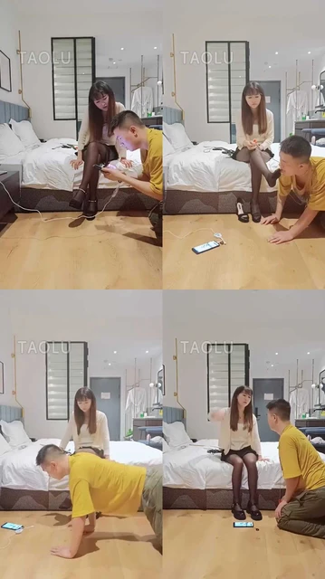 【重庆男神】开发素人小月-耳光/提档/骑马/转胯/踩踏/舔脚