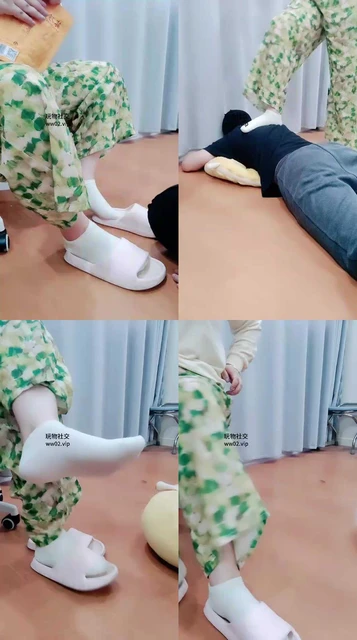 【拽拽】原味白袜辱家奴