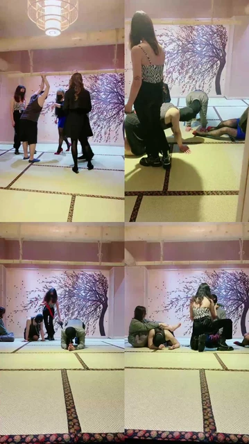 【小鱼老师】推荐-日式4S群虐-吊绑鞭打/骑马灌圣水【双视角版】