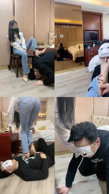 【婪S】头套窒息-全体重踩踏-手脚并用耳光