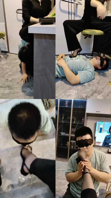 【辣妈】伺候主人吃饭/跪求赏赐狗食