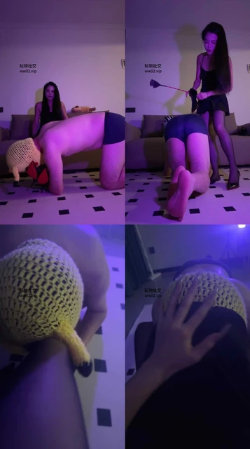 【辣辣】清理高跟黑丝/鞭打/骑马掐乳