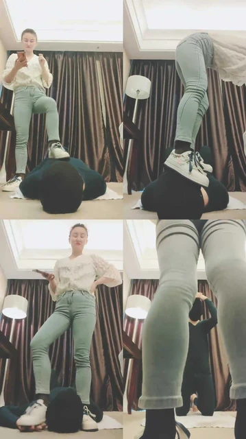 【茶千杯】运动鞋全体重踩踏