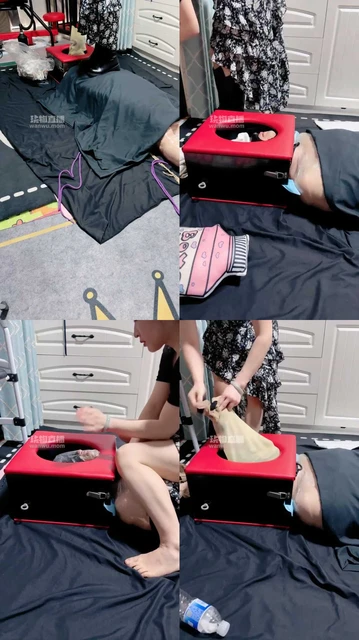 【上海女王白狐s】强制巧克力酱，木乃伊，炸