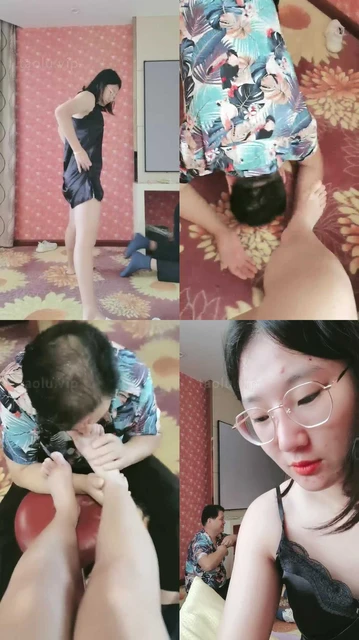 【lucky】裸足踩/骑马转胯/插嘴