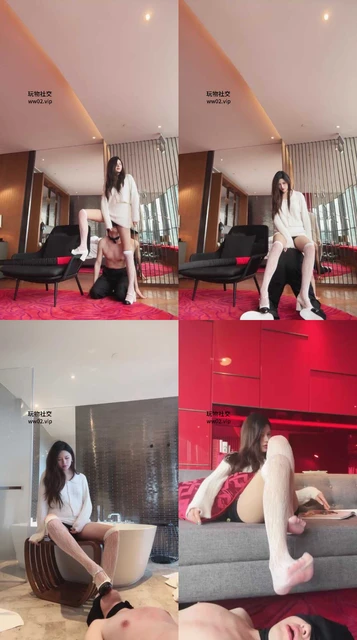 【琪琪sama】伺候白富美-袜子塞嘴/皮鞋臭袜气味辱/狗爬犬化