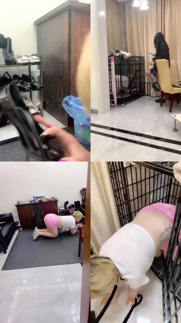 【琳嘉】闺蜜偷舔鞋被发现【双视角版】